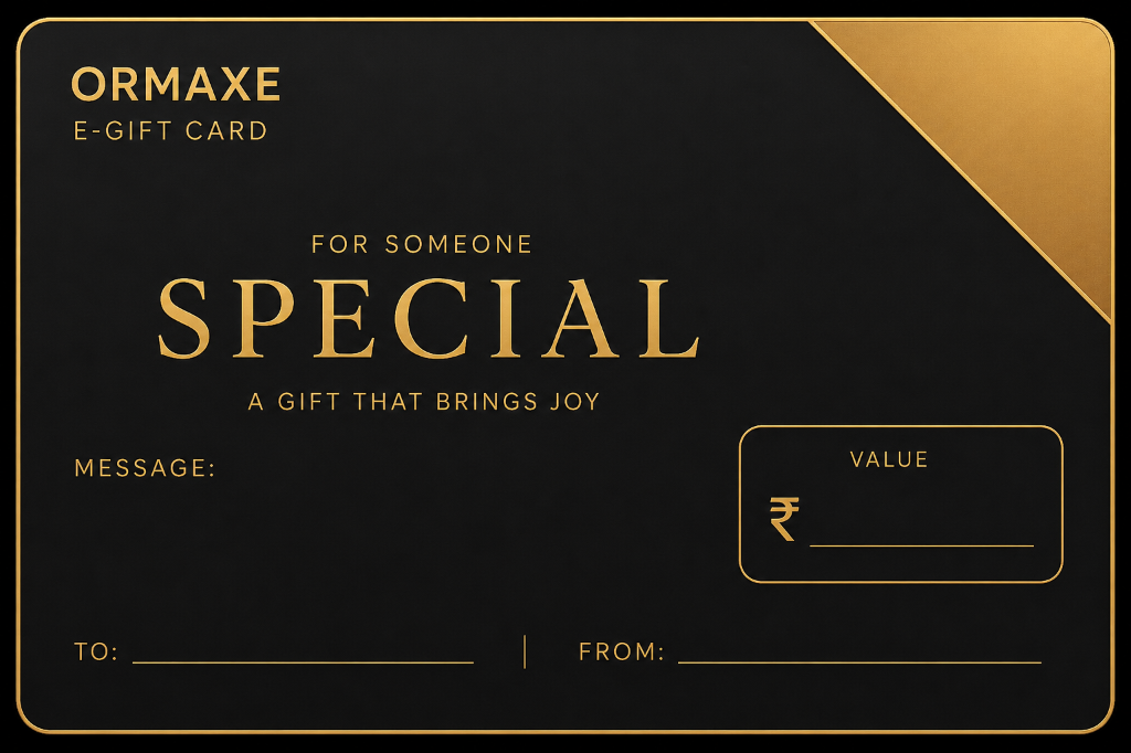 Ormaxe E-Gift Card
